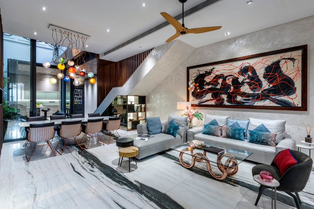 Transforming a Nostalgic Peranakan Shophouse into a Contemporary Home